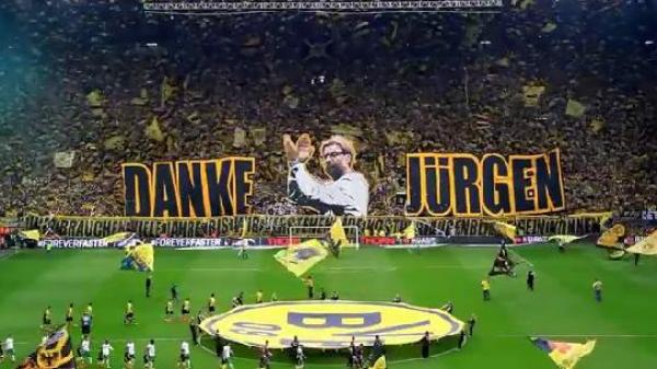 دخلة تاريخية لجمهور دورتموند لتوديع كلوب