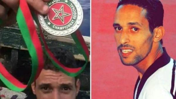 بالفيديو : بطل مغربي في "التايكواندو" يختار "الحريك" و يرمي بميدالياته من فوق قارب الموت