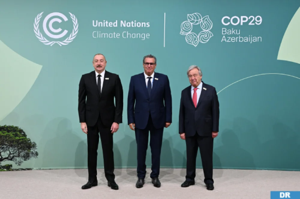 أخنوش يترأس الوفد المغربي المشارك في مؤتمر المناخ "كوب 29"