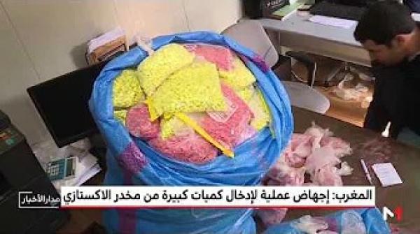 حجز ما مجموعه 241 ألف و319 قرصا من مخدر الإكستازي بميناء طنجة المتوسط