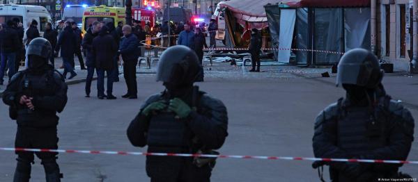 بالفيديو .. انفجار مميت يهز سان بطرسبرغ الروسية