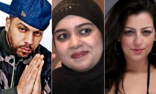 أمال صقر تُلمح لسبب طلاق مسلم من زوجته الأولى (صورة)