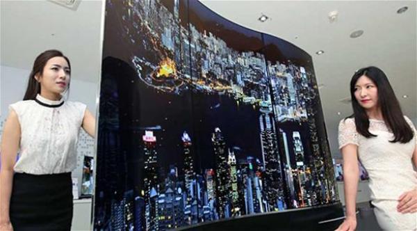 إل جي تطلق تلفزيون بشاشتين