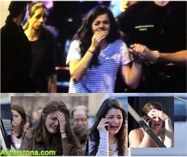 فتاة تظهر في جميع العمليات الارهابية التي هزت العالم