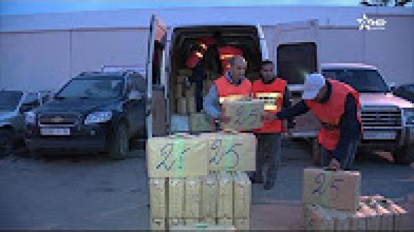 حجز كمية كبيرة من مخدرات الحشيش بالناظور