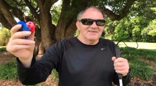 فاقد للبصر يتمكن من الرؤية عبر الصوت