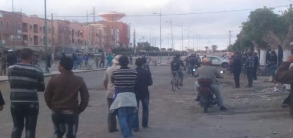 مواجهات دامية بين مواطنين و قوات الامن في "سيدي بيبي" و السبب ..