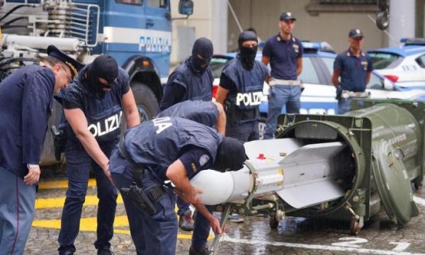 مفاجأة مدوية...ضبط صاروخ قطري بحوزة جماعة متطرفة بإيطاليا