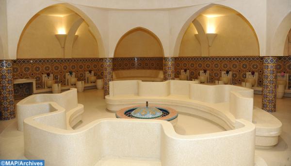 حمامات مسجد الحسن الثاني تستقبل مجددا زبناءها