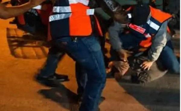 تفاصيل كسر رجل أمن من طرف شاب "إفريقي" بهذه المدينة