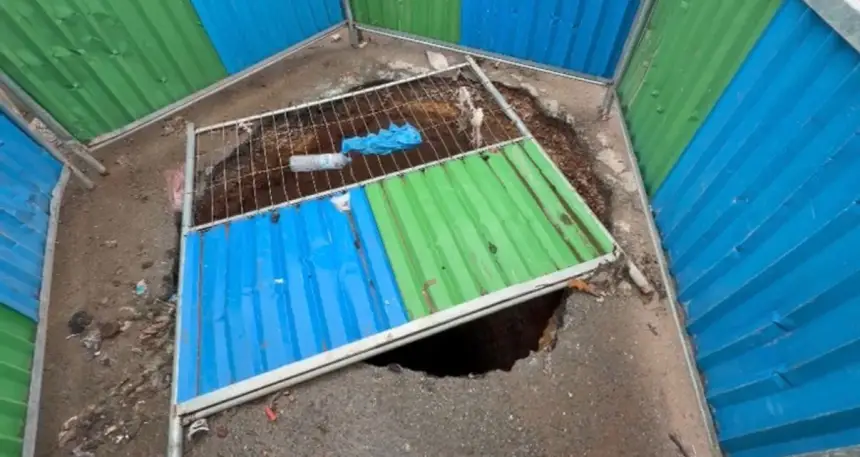 مولاي رشيد بالبيضاء: سقوط كاميو في حفرة يفضح هشاشة البنية التحتية