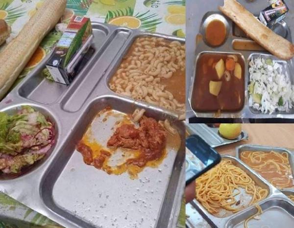 "أطعمة تهدد الصحة" تشعل نيران الاحتجاج بفاس وهذا ما كاد أن يتناوله طالب بالسكن الداخلي