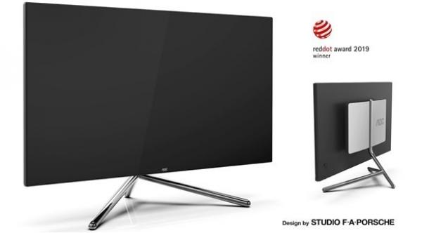 "إيه أو سي" تطلق شاشات جديدة بتصميم بورشه