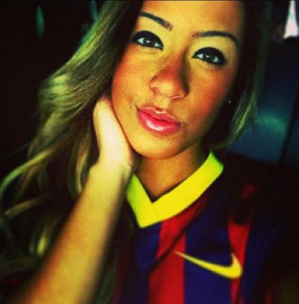 شقيقة نيمار ضمن أشهر فتيات البرازيل