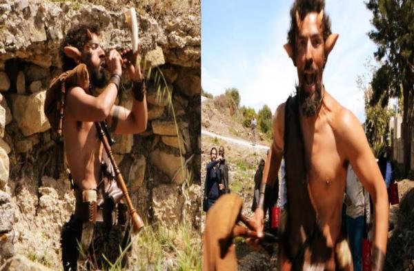 ظهور انسان غريب بموقع أثري بالعرائش يرعب زواره