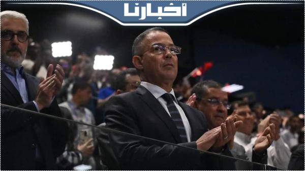 لقجع حاضر في مباراة تأهل أسود القاعة إلى نصف نهائي الكان