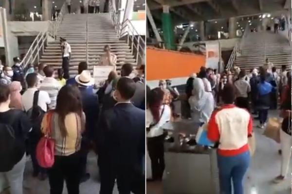 الأمن يغلق محطة الرباط المدينة في وجه المسافرين وسط احتجاج الموقوفين
