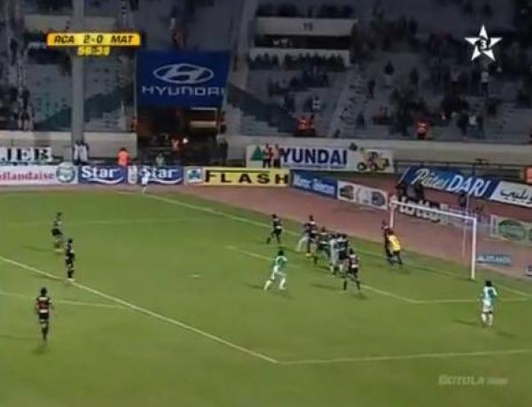 الرجاء يفرمل المغرب التطواني و يعزز  صدارته