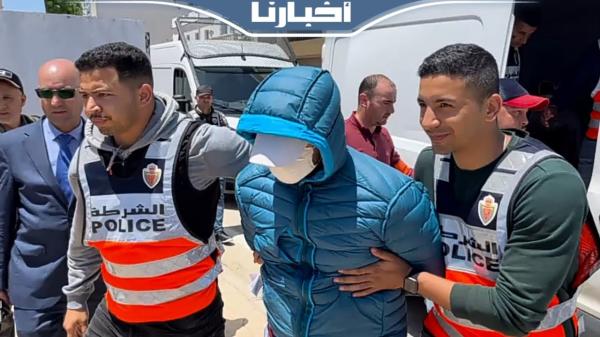 كواليس إعادة تمثيل جريمة محاولة السطو على وكالة لتحويل الأموال بمرتيل