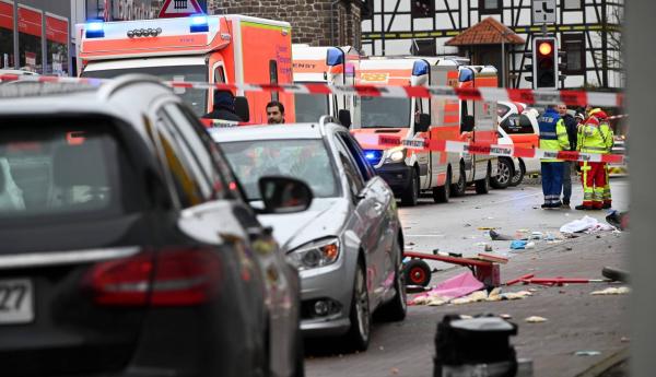 حادث الدهس بألمانيا ..ثلاثون جريحا وتوقيف شخص ثان