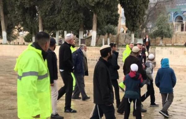 هل يتسبب في انتفاضة فلسطينية جديدة؟ ..وزير إسرائيلي يقود اقتحاما للمسجد الأقصى