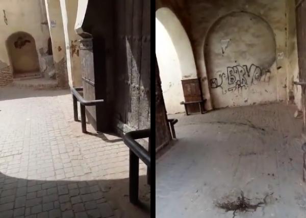 شاهد أغرب باب في العالم... باب الدباغ في مراكش