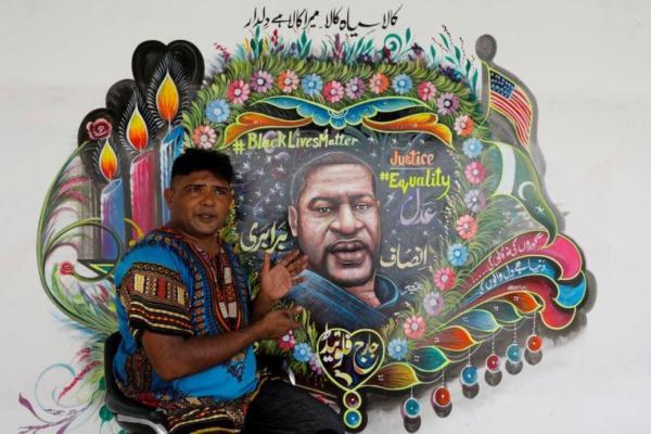 فنانو العالم يحتفون بجورج فلويد