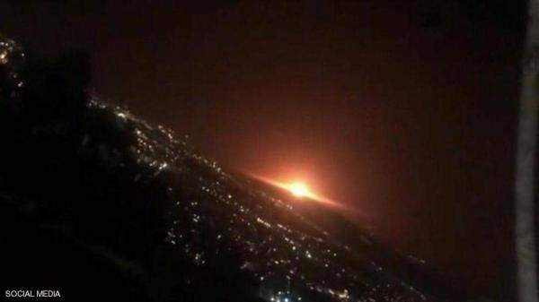 بالفيديو ..انفجار ضخم يهزّ شرقي طهران