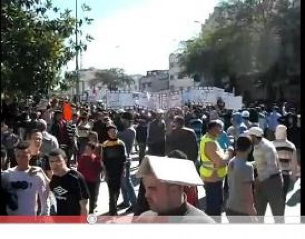 انطلاق مظاهرة طنجة 20  مارس 