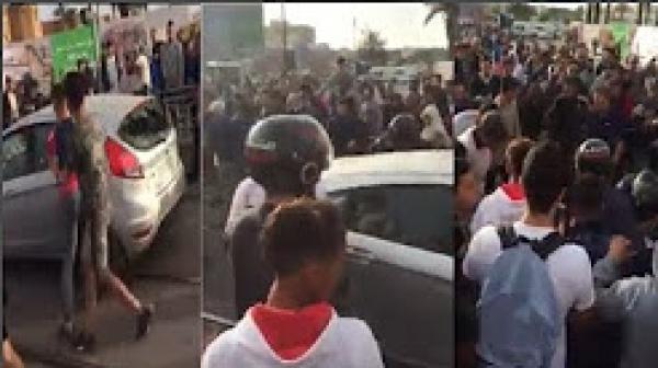 شفار سرق سيارة في الرباط و الشرطة تتدخل