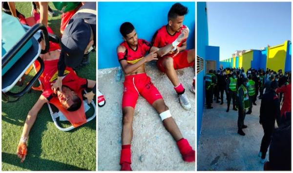 مستجدات واقعة الاعتداء الشنيع على لاعبي الاتحاد القاسمي في الداخلة
