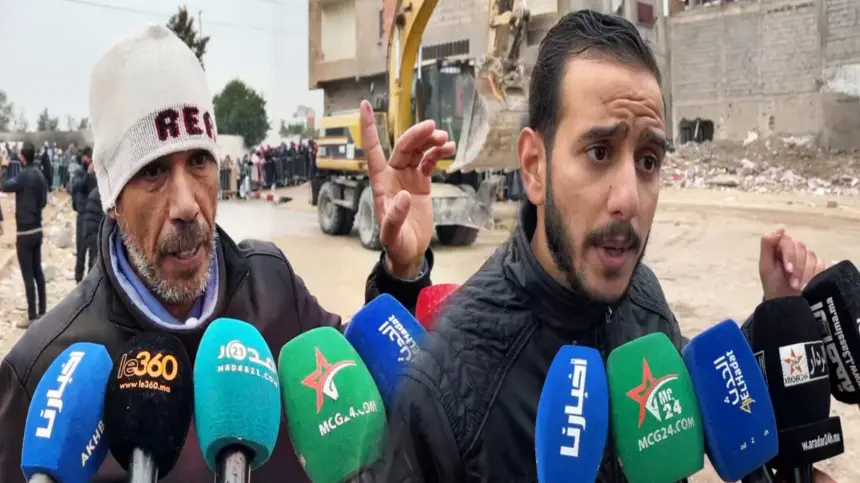 جيران ضحايا فاجعة فاس: منازل عمرها 24 سنة وحتى المدفع ما يطيحهومش بجوج هادشي غريب