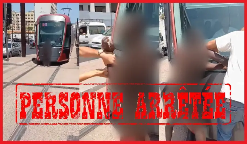 طرامواي البيضاء يتوقف بسبب "واقعة غريبة"