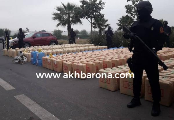 ضربة معلم..."الديستي" والشرطة القضائية يحجزون كمية ضخمة جدا من الحشيش بهذه المدينة