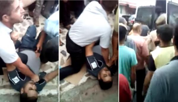 تشابك بالأيدي بين قائد ومواطن بمدينة الرباط