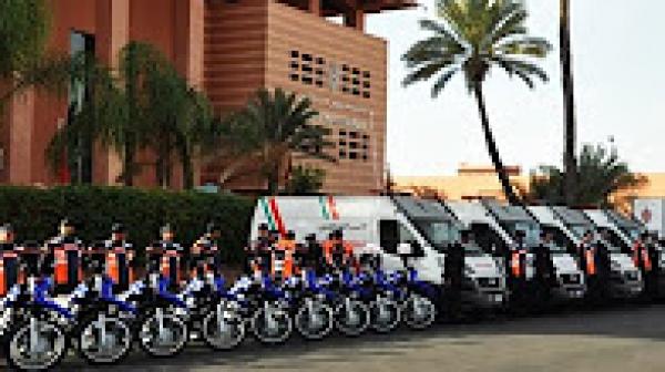 ولاية الأمن تعلن رسميا انطلاق عمل شرطة النجدة بمراكش