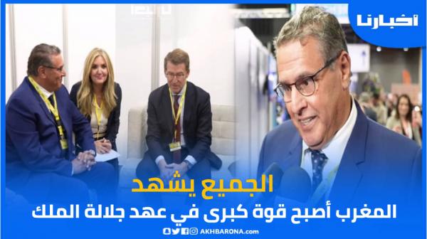 عزيز أخنوش يكشف تفاصيل اللقاءات التي أجراها بهولندا