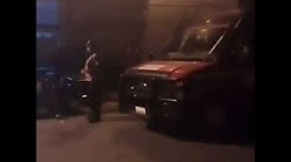 وصول ضحايا انقلاب حافلة لنقل المسافرين لمستشفى الحسن الثاني باكادير