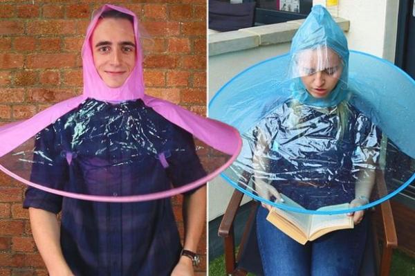 بالفيديو: مظلة ثورية بشكل سترة تطرح في الأسواق البريطانية