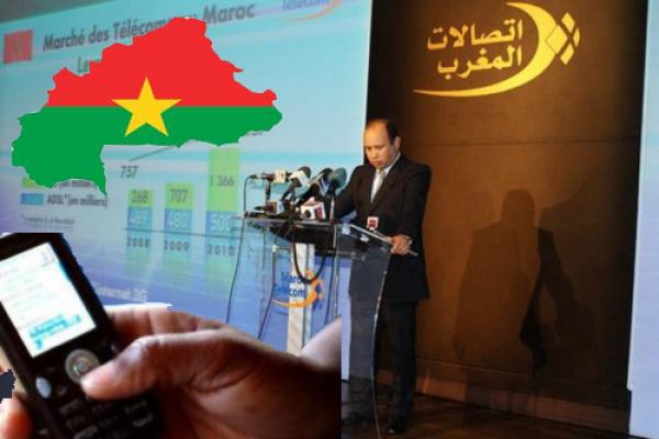 بوركينا فاسو تفرض غرامة على\' اتصالات المغرب \' بعد فشلها الوفاء بالتزاماتها الخدماتية