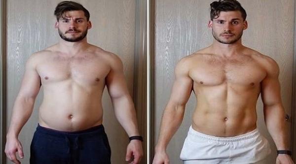 بالفيديو: شاهد في دقيقة كيف خسر هذا الشاب 20 كيلو من وزنه