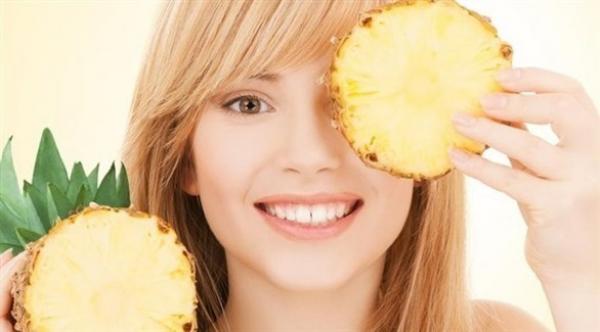 الأناناس لبشرة نقية ومتوهجة