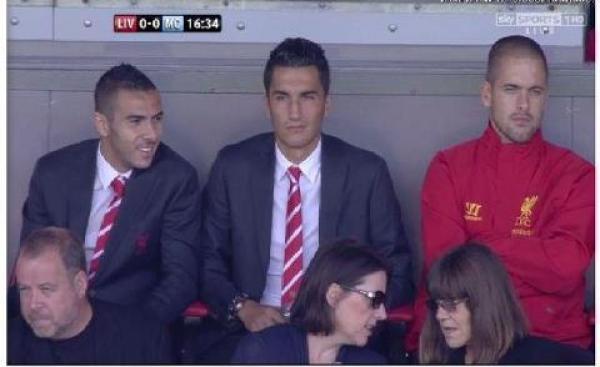 السعيدي تابع قمة ليفربول و مانشستير سيتي من المدرجات