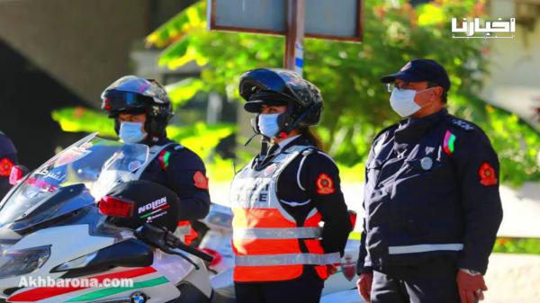 مشاهد من الترتيبات الأمنية التي واكبت تأمين رأس السنة الجديدة وفرض حالة الطوارئ بالمغرب