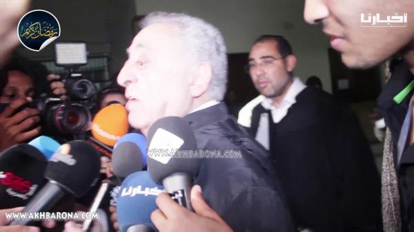 فيديو مثير.. زيان يفقد أعصابه بعد عرض الفيديوهات ويؤكد "هادك ماشي بوعشرين"