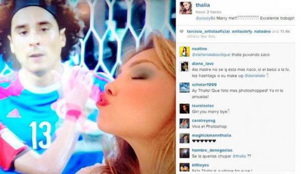 مغنية مكسيكية شهيرة تطلب الزواج من الحارس المتألق أوتشوا!