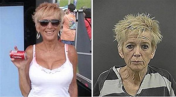  سينثيا أندرسون‎أغرقت جروها في دور مياه المطار بعد فشلها في تهريبه إلى الطائرة (دايلي ميل) 