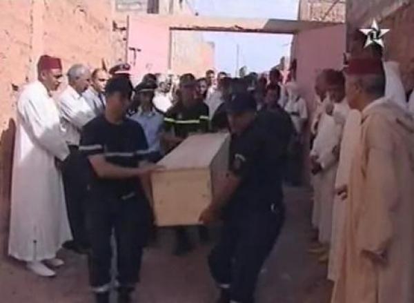 جنازة ضحايا حادثة الحوز