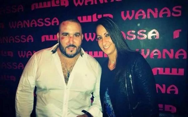 صورة : رضا  الطالياني يرقد في عيادة بالدار البيضاء بعد تعرضه لاعتداء عنيف في احدى الحفلات