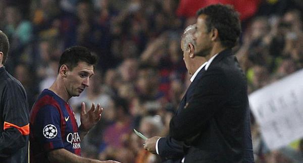 صحيفة: لويس انريكي أراد فتح تحقيق "تأديبي" مع ميسي !